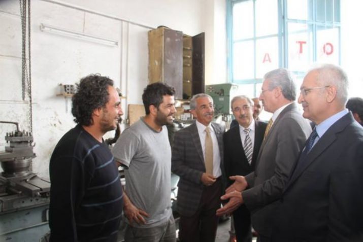 Karakelle, Yeni Sanayi Esnafını Ziyaret Etti